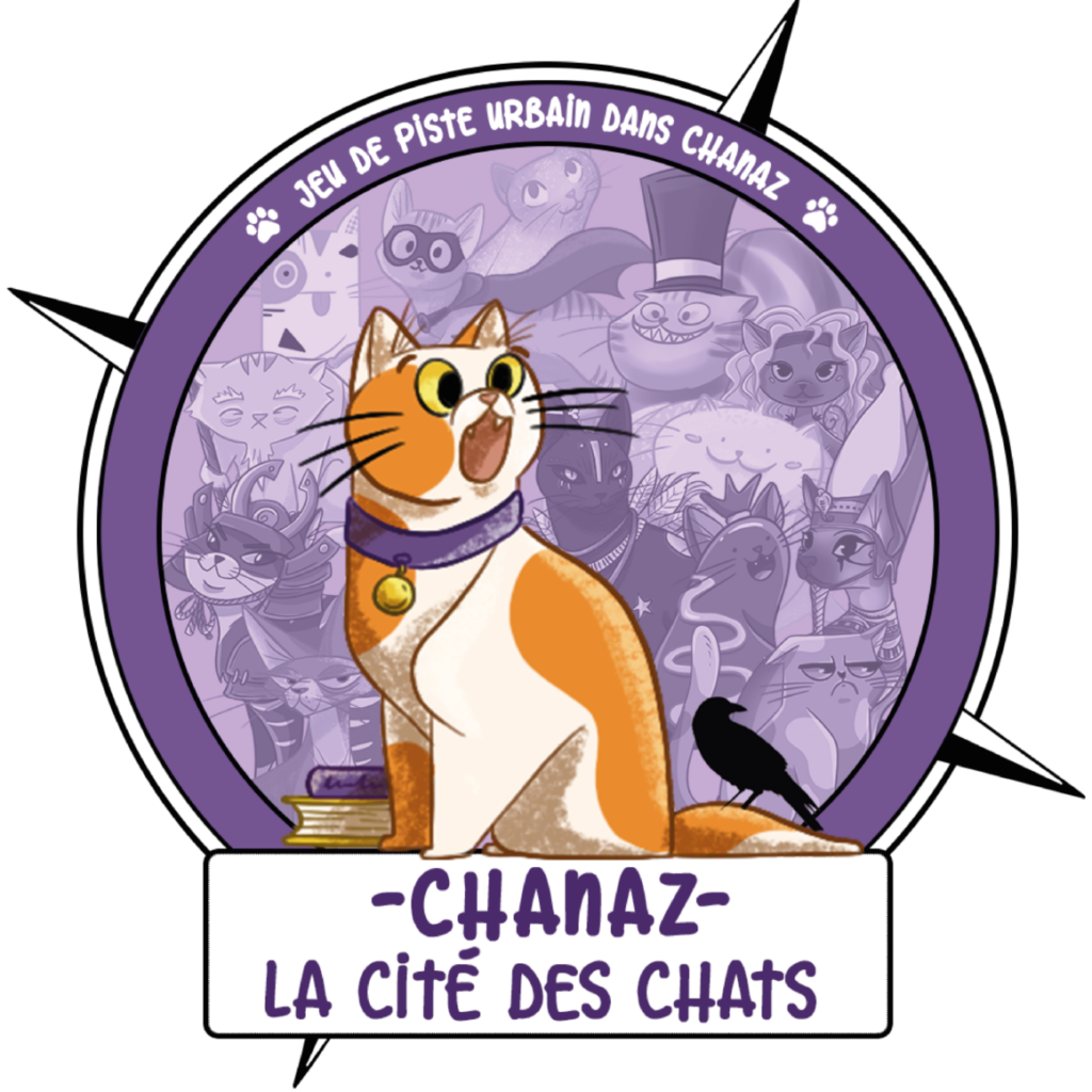 Logo City Game Chanaz - La Cité des Chats - La Grande Évasion