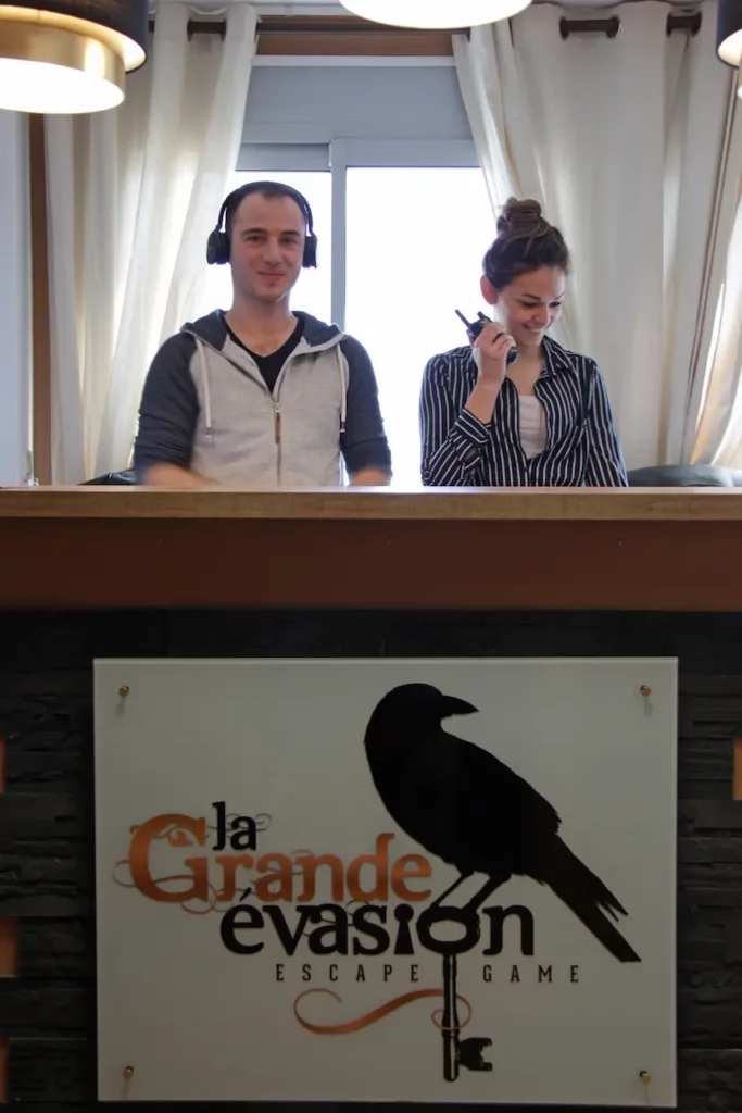 Game master en suivi de session La Grande Evasion Annecy