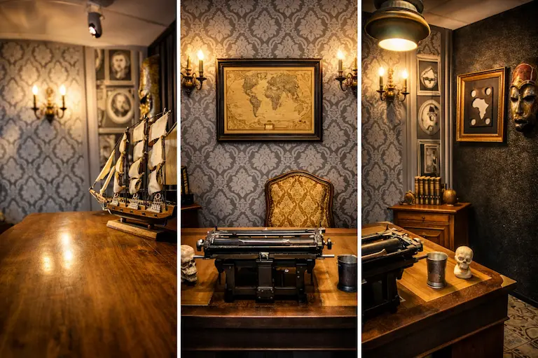 Photo de la salle d'Escape Game Cambriolage du Professeur Jones La Grande Evasion Annecy